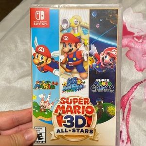 Brand New Factory Sealed Super Mario 3D All Stars for Nintendo Switch.